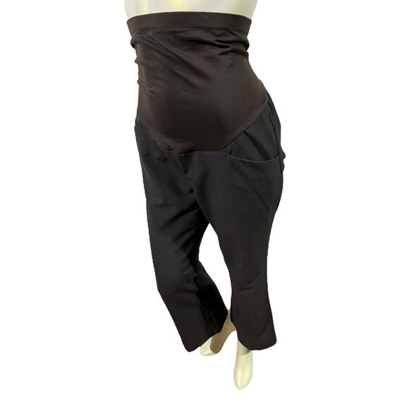 Brown Motherhood Maternity Slacks Petite Small - Excellent Condition - Picture 11 of 15